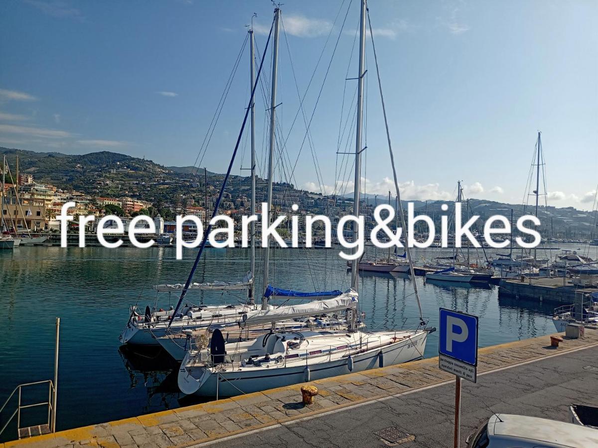 شقة Kadevi Sanremo -Garage Privato, Biciclette- المظهر الخارجي الصورة
